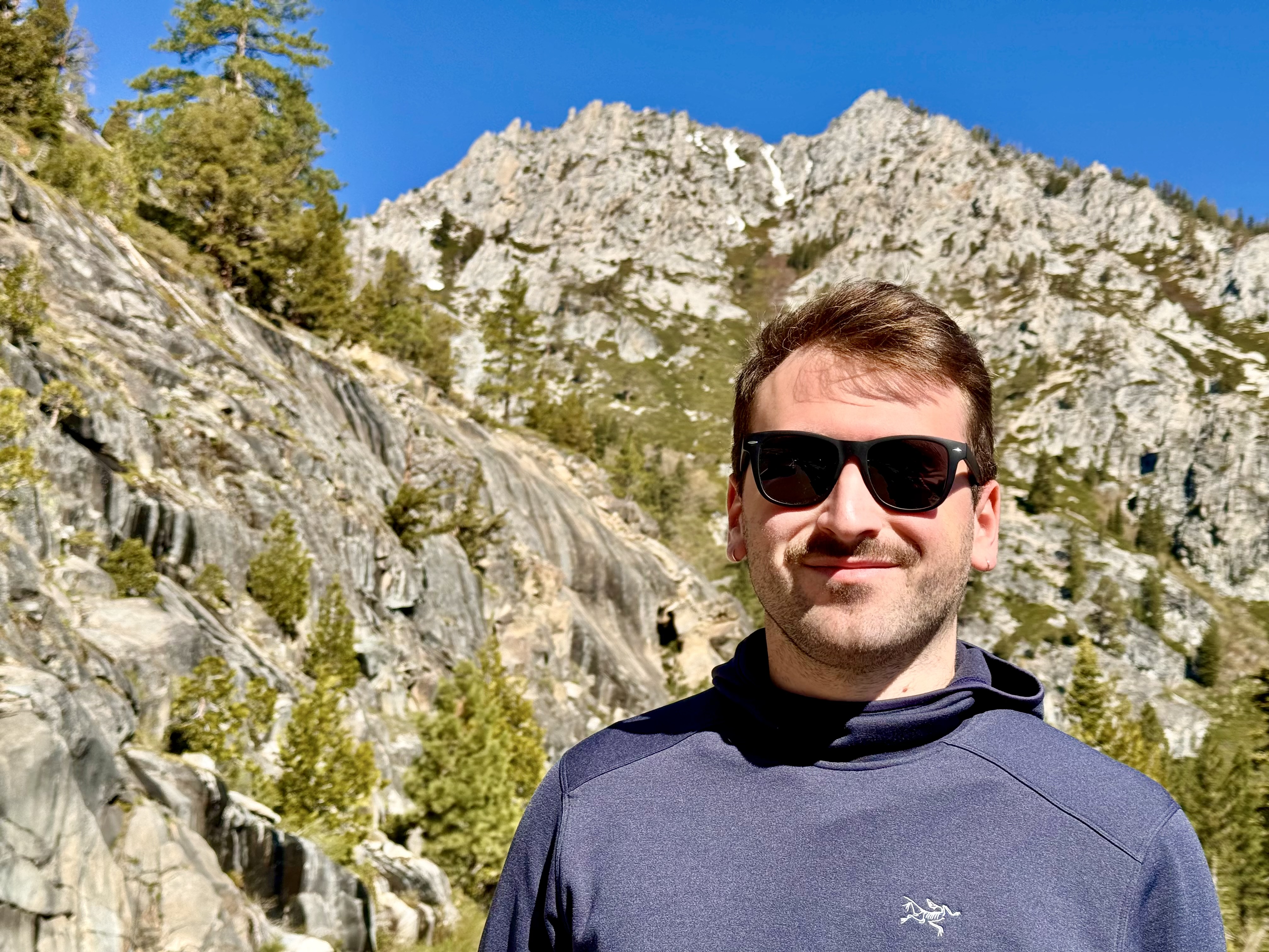 Dawson in the mountains